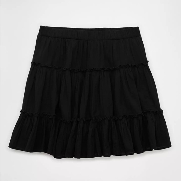 AE High-Waisted Tiered Mini Skirt - Picture 3 of 3